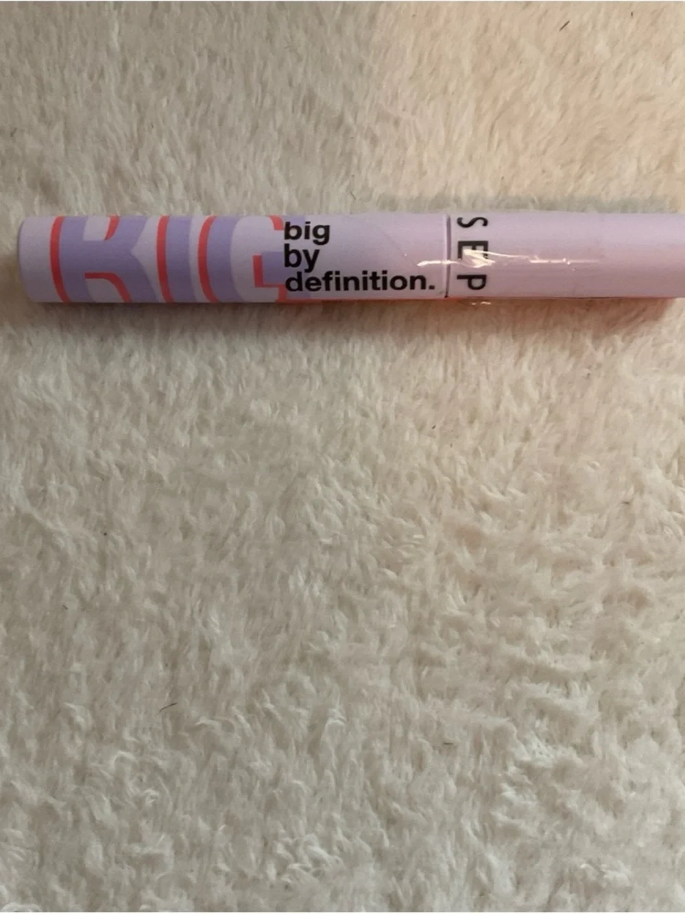 Sephora Big by Definition Mascara - Light Pink Tube with Coral Accents